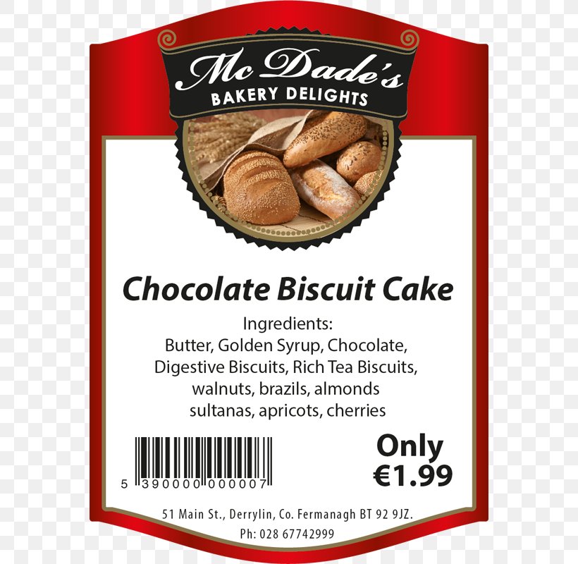Bakery Product Label Printing Food, PNG, 566x800px, Bakery, Biscuit, Cake, Flavor, Food Download Free