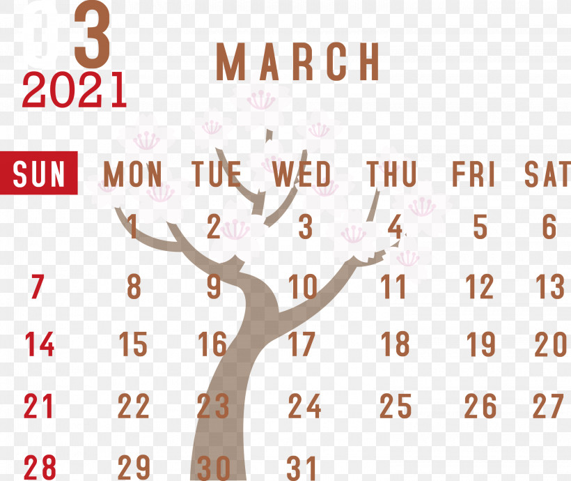 March 2021 Printable Calendar March 2021 Calendar 2021 Calendar, PNG, 3000x2525px, 2021 Calendar, March 2021 Printable Calendar, Calendar System, Diagram, Geometry Download Free