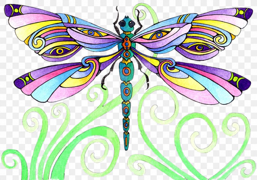Monarch Butterfly Drawing Dragonfly Clip Art, PNG, 900x632px, Monarch Butterfly, Art, Arthropod, Arts, Artwork Download Free