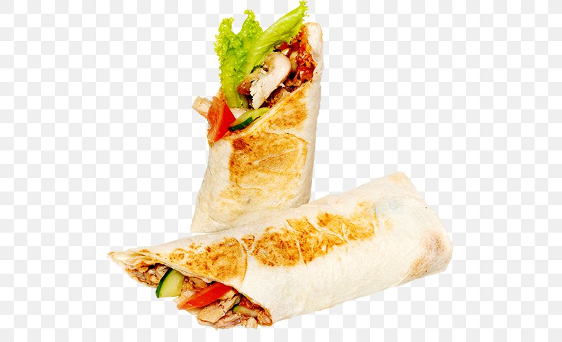 Shawarma Burrito Lavash Chicken Wrap, PNG, 600x500px, Shawarma, Appetizer, Breakfast, Burrito, Chicken Download Free
