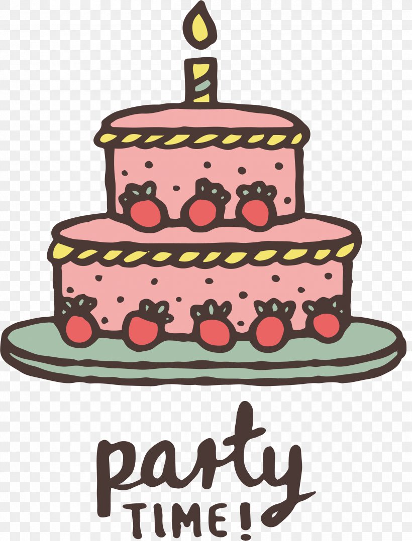 Birthday Cake Sugar Cake Torte Icing, PNG, 2429x3194px, Birthday Cake, Baked Goods, Birthday, Buttercream, Cake Download Free