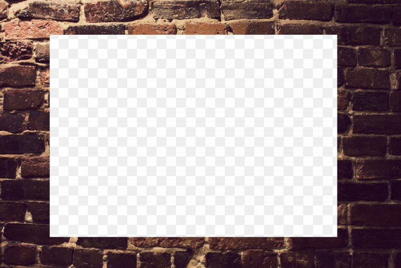 Brick Wall Picture Frames Square Rectangle, PNG, 3872x2592px, Brick, Picture Frame, Picture Frames, Rectangle, Texture Download Free