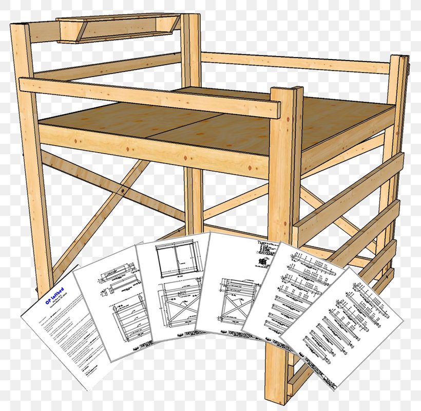 Bunk Bed Bed Frame Bedroom Mattress, PNG, 800x800px, Bunk Bed, Bed, Bed Frame, Bedroom, Building Download Free