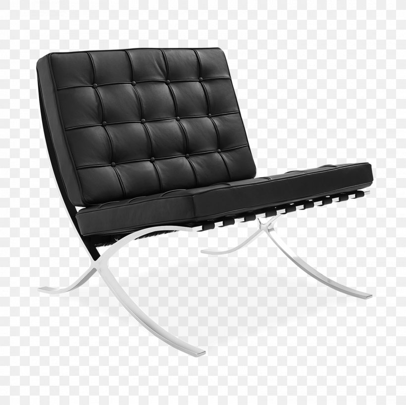 Barcelona Chair Barcelona Pavilion Eames Lounge Chair Couch Png
