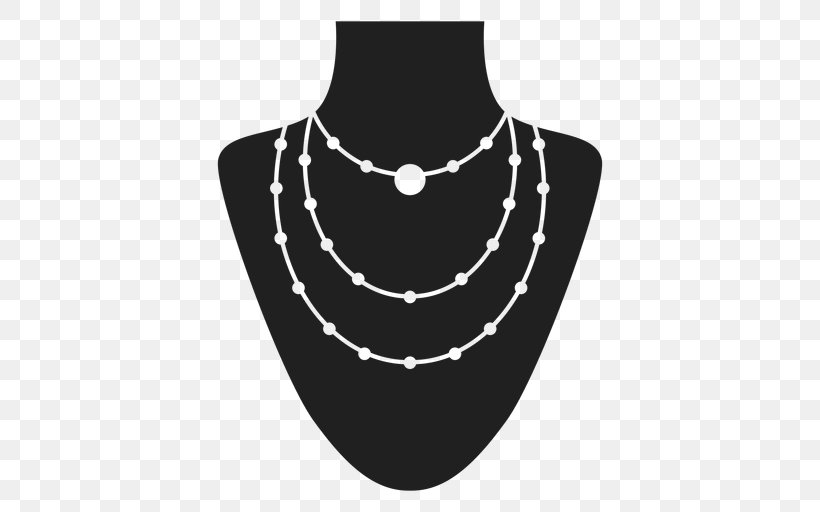 Multi-Layer Pearl Necklace Transparency Design, PNG, 512x512px, Necklace, Chain, Jewellery, Jewelry Making, Neck Download Free