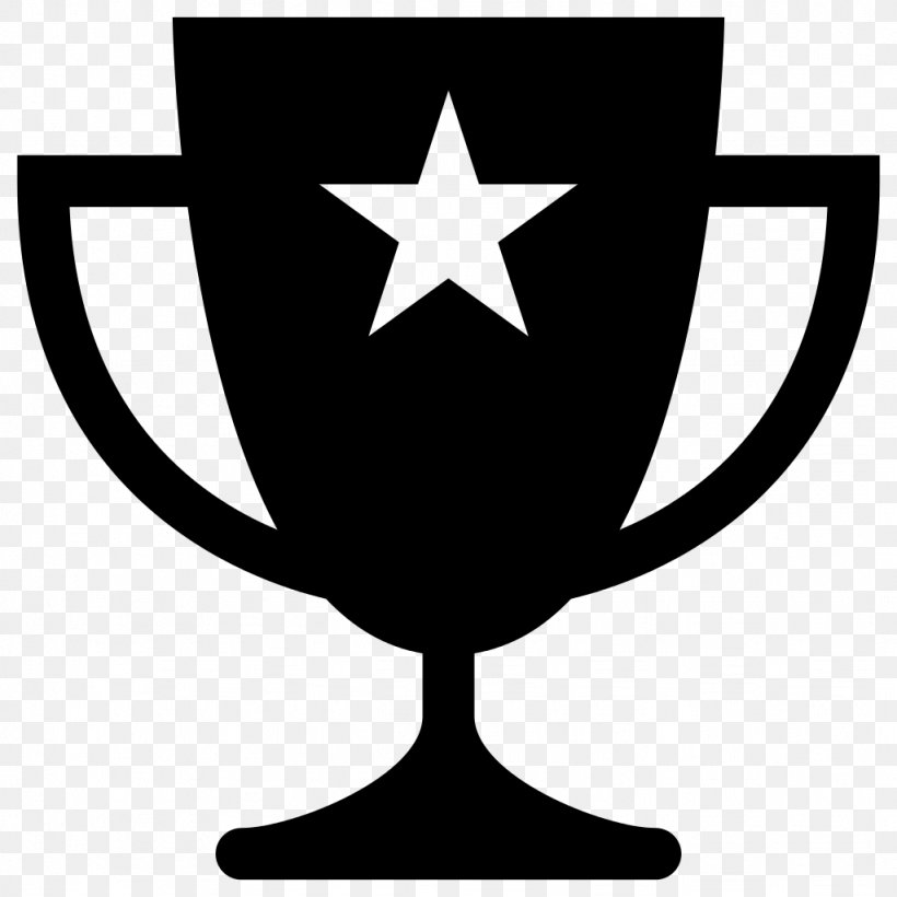 Trophy Award Clip Art, PNG, 1024x1024px, Trophy, Artwork, Award, Black And White, Competition Download Free