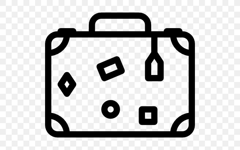 CPH Property Services Baggage Натяжна стеля Travel, PNG, 512x512px, Baggage, Area, Black And White, Gratis, Hand Luggage Download Free