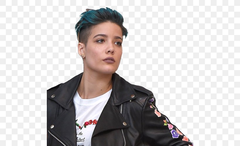 Halsey Pixie Cut Hairstyle Woman Undercut, PNG, 500x500px, Halsey, Bob Cut, Bouffant, Braid, Bun Download Free