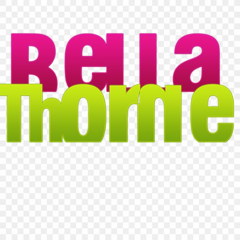Logo Brand Font, PNG, 1000x1000px, Logo, Bella Thorne, Brand, Green, Pink Download Free