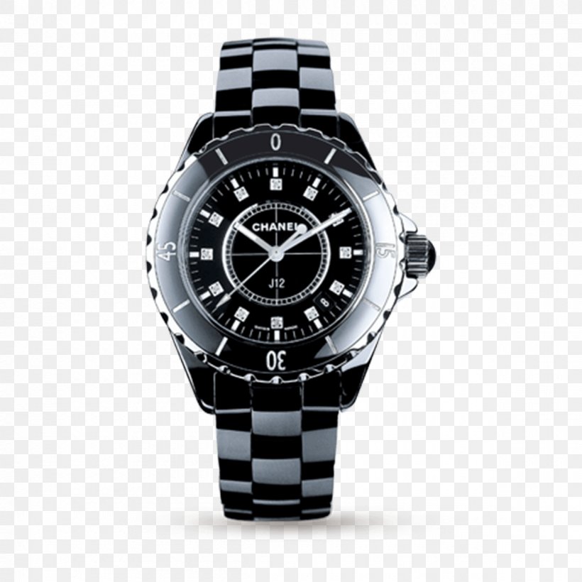 Chanel J12 Watch Retail Quartz Clock, PNG, 1200x1200px, Chanel J12, Automatic Watch, Bracelet, Brand, Carl F Bucherer Download Free