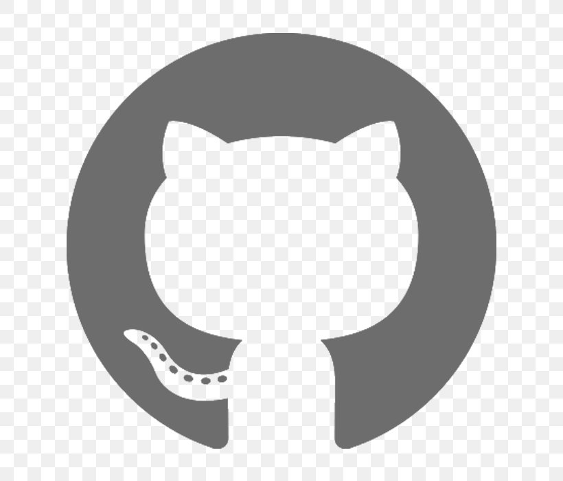 GitHub Fork Microsoft Corporation Software Developer, PNG, 700x700px, Github, Black, Black And White, Carnivoran, Cat Download Free