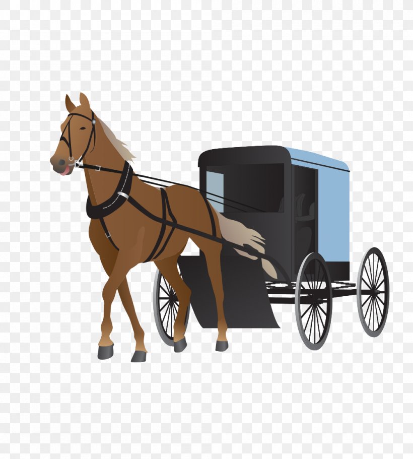 Horse And Buggy Carriage Clip Art, PNG, 1000x1111px, Horse, Amish, Bridle, Carriage, Cart Download Free