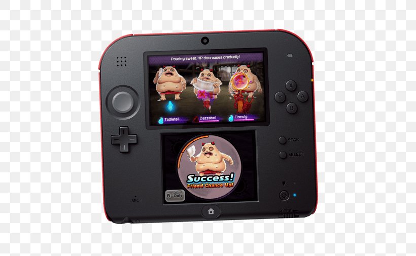 Nintendo 3DS PlayStation Vita Yo-kai Watch 2, PNG, 506x505px, Nintendo 3ds, Electronic Device, Gadget, Game Controller, Handheld Game Console Download Free