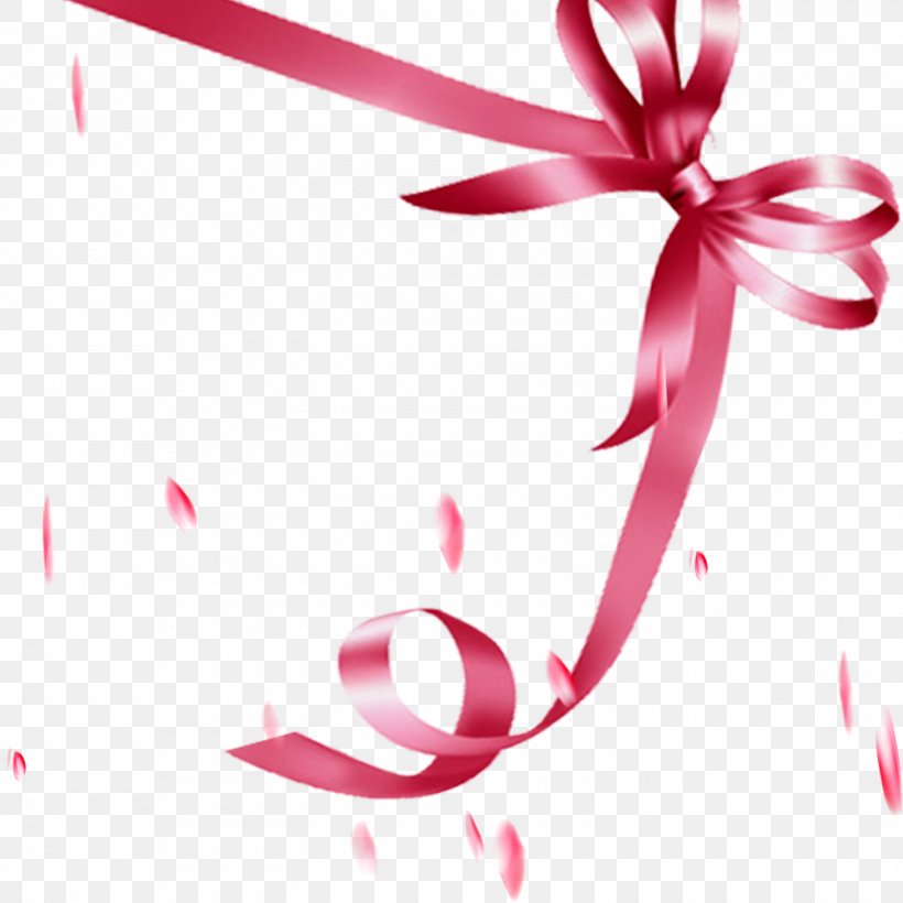 Paper Pink Ribbon Packaging And Labeling, PNG, 1500x1500px, Pink, Brand, Color, Cut Flowers, Flower Download Free