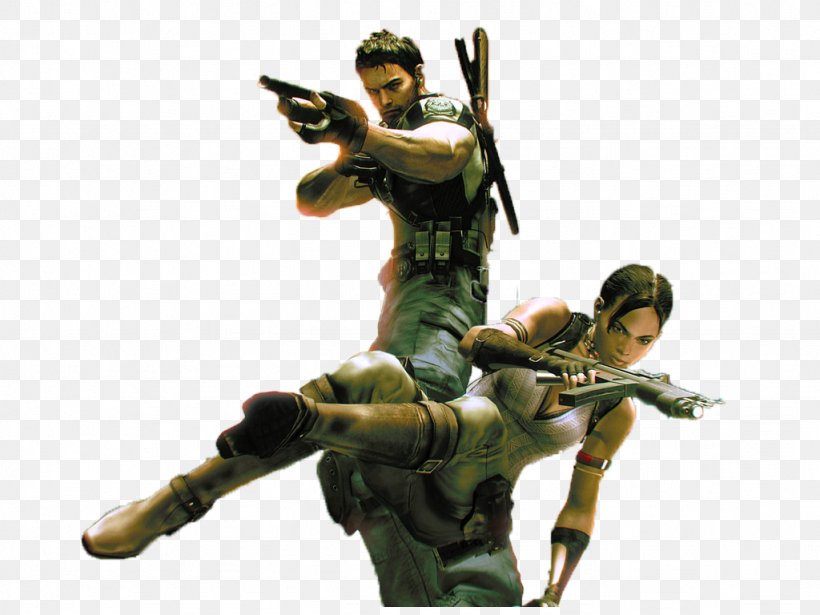 Resident Evil 5 Resident Evil 6 Jill Valentine Chris Redfield Resident Evil: Deadly Silence, PNG, 1024x768px, Resident Evil 5, Action Figure, Chris Redfield, Figurine, Jill Valentine Download Free