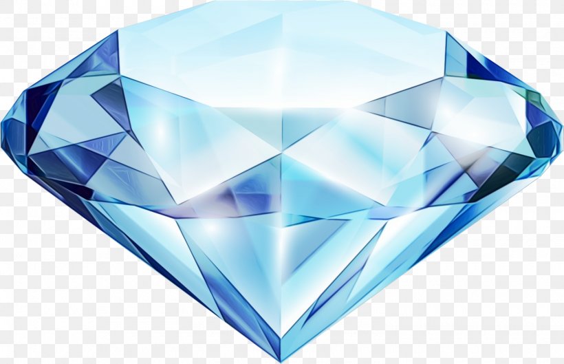 Blue Aqua Diamond Turquoise Gemstone, PNG, 1500x968px, Watercolor, Aqua, Blue, Crystal, Diamond Download Free