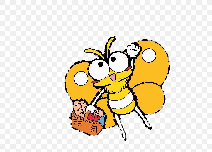 Honey Bee Insect Butterfly Souvenirs Entomologiques .., PNG, 507x591px, Honey Bee, Animation, Antenna, Area, Art Download Free