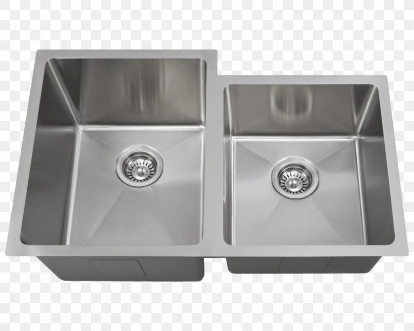 Sink Brushed Metal MR Direct Stainless Steel Drain, PNG, 1000x800px, Sink, Architectural Engineering, Bathroom Sink, Bowl, Brushed Metal Download Free