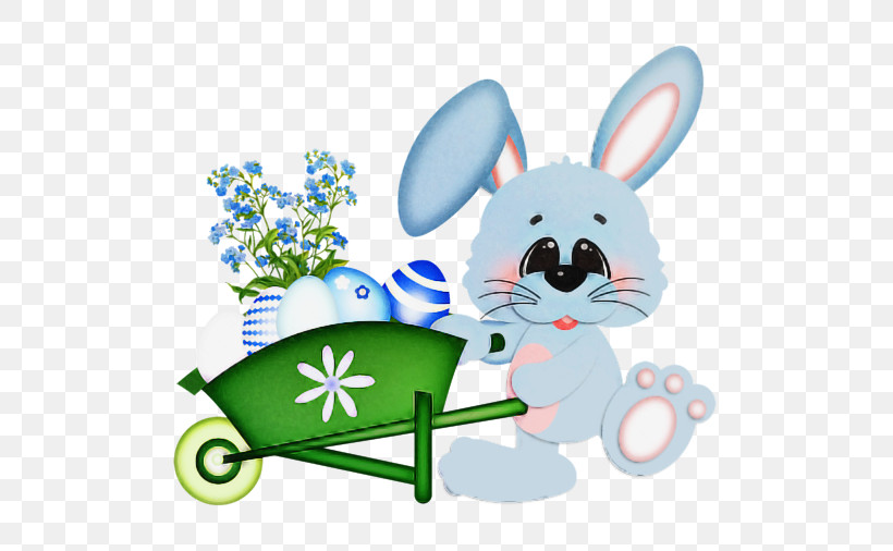 Easter Bunny, PNG, 600x506px, Cartoon, Animation, Cart, Easter Bunny, Green Download Free