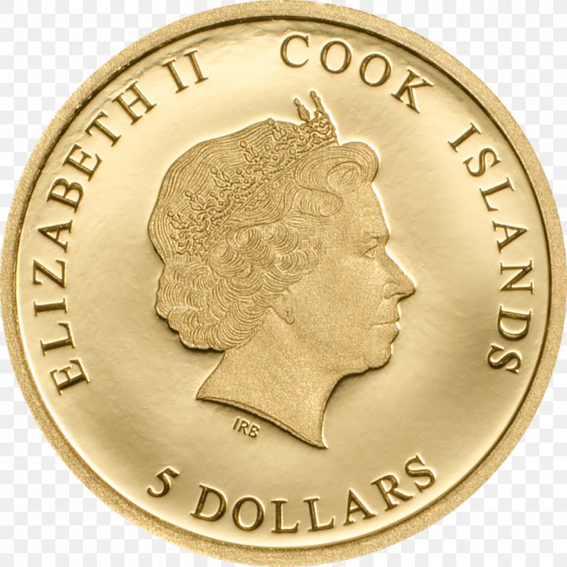 Gold Coin Gold Coin Dollar Coin Five Pounds, PNG, 1000x1000px, Coin, Cash, Cook Islands, Currency, Diana Princess Of Wales Download Free