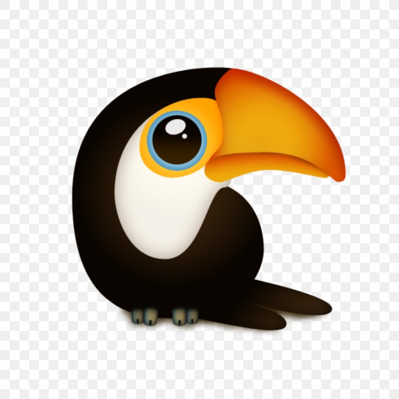 Bird Toucan, PNG, 1024x1024px, Bird, Animal, Beak, Emerald Toucanet, Flightless Bird Download Free