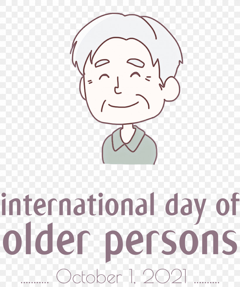 International Day For Older Persons Older Person Grandparents, PNG, 2513x3000px, International Day For Older Persons, Ageing, Cartoon, Conversation, Face Download Free