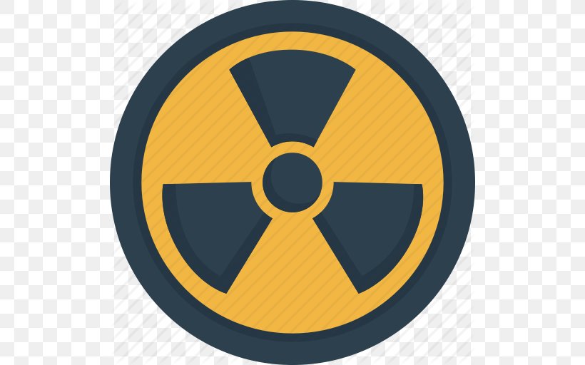 Radiation Symbol Radioactive Decay, PNG, 512x512px, Radiation, Brand, Hazard Symbol, Ionizing Radiation, Logo Download Free