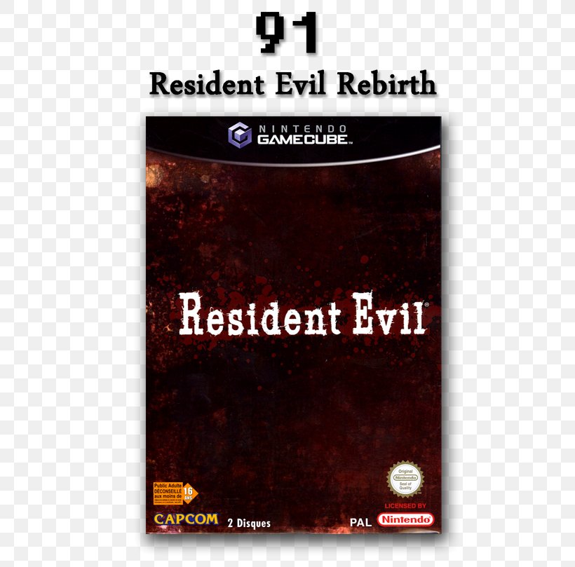 Resident Evil Zero Resident Evil 4 Resident Evil: Revelations Resident Evil 3: Nemesis, PNG, 750x809px, Resident Evil, Brand, Dvd, Game, Gamecube Download Free