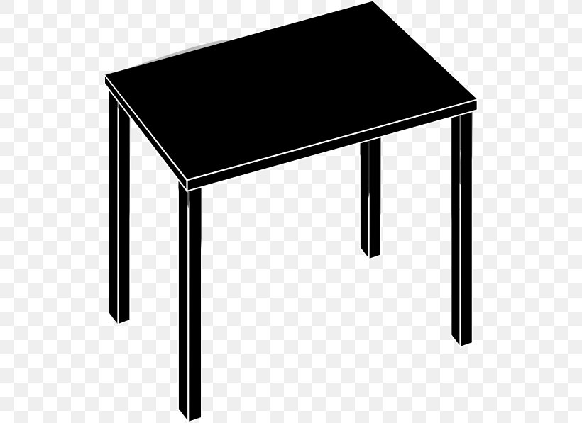 Table Matbord Clip Art, PNG, 528x597px, Table, Black, Desk, Dining Room, Document Download Free