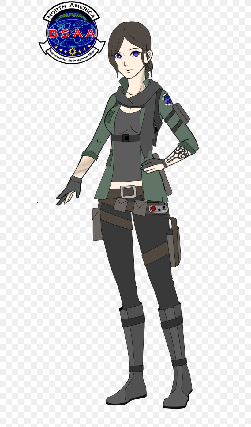 Costume Design Weapon Mercenary Character, PNG, 575x1390px, Costume Design, Animated Cartoon, Bsaa, Character, Costume Download Free
