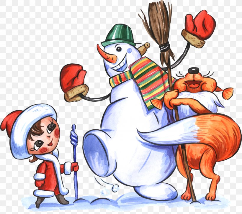 Ded Moroz Snegurochka New Year Snowman Holiday, PNG, 1600x1418px, Ded Moroz, Art, Artwork, Cartoon, Child Download Free
