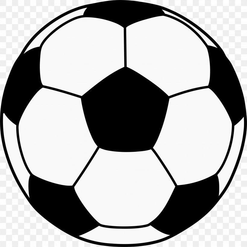 Football Sport Goal, PNG, 2888x2890px, Ball, Abziehtattoo, Area, Black And White, Football Download Free