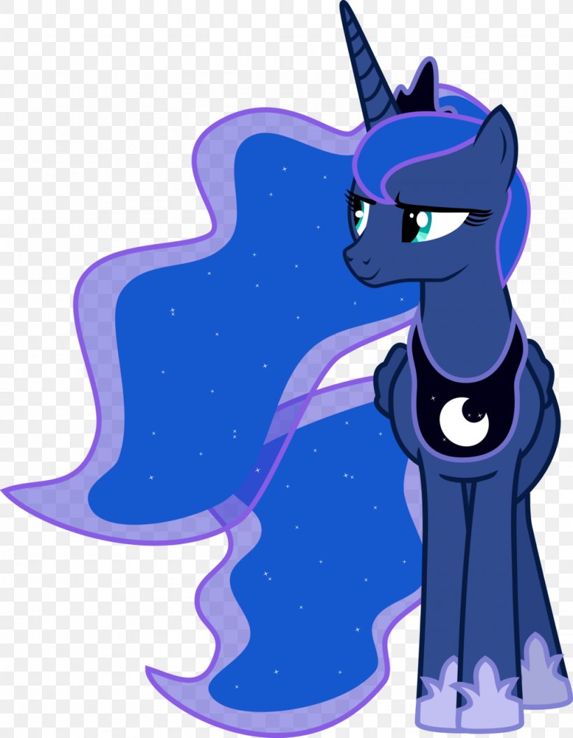 Princess Luna Pony Princess Celestia DeviantArt, PNG, 1024x1318px, Princess Luna, Applejack, Blue, Cartoon, Cobalt Blue Download Free