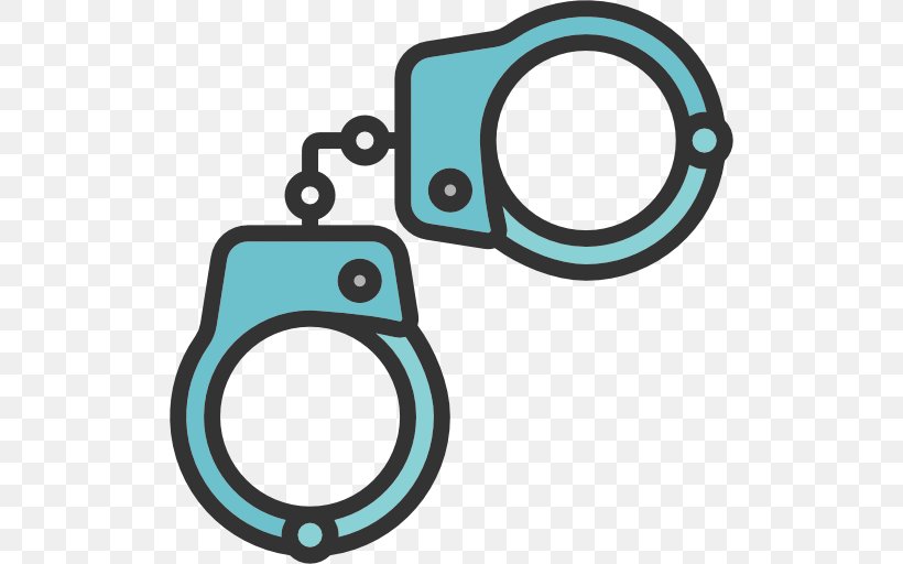 Handcuffs Lawyer Police Officer, PNG, 512x512px, Handcuffs, Arrest, Auto Part, Body Jewelry, Crime Download Free
