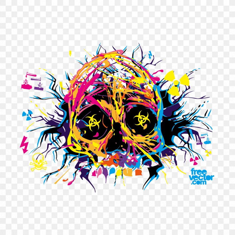 Sticker T-shirt Paper Skull, PNG, 1181x1181px, Sticker, Advertising, Art, Bone, Day Of The Dead Download Free