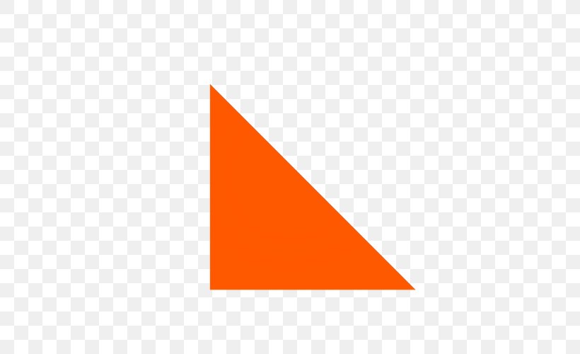 Triangle Font, PNG, 500x500px, Triangle, Area, Orange, Rectangle Download Free