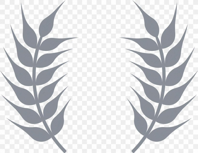 Wheat Ears, PNG, 3000x2332px, Wheat Ears, Leaf Painting, Line Art, Logo, Royaltyfree Download Free