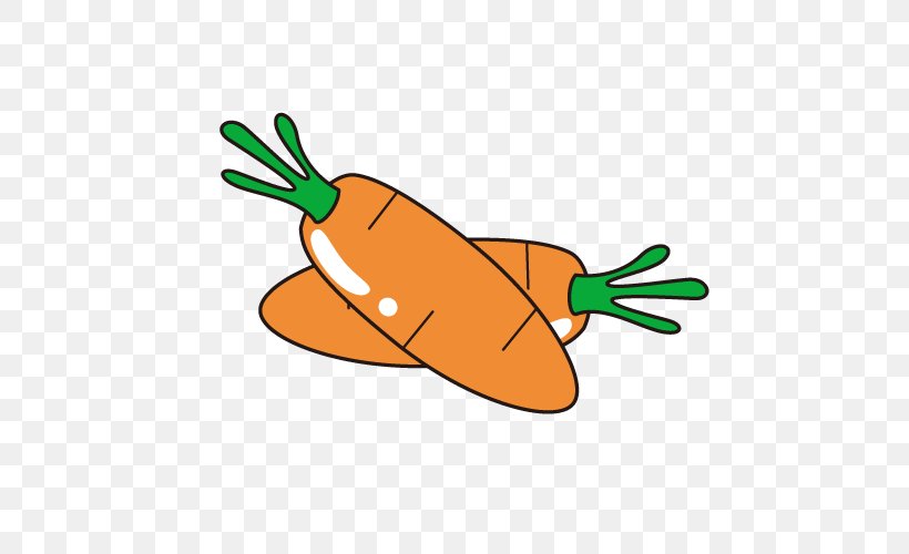 Carrot Euclidean Vector Clip Art, PNG, 500x500px, Carrot, Artwork, Cartoon, Daucus Carota, Food Download Free