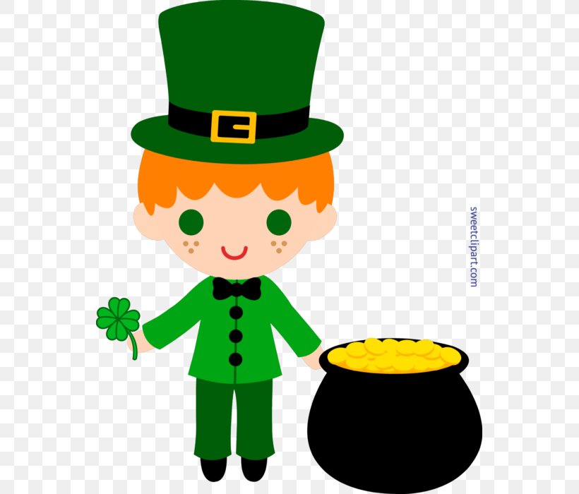 Leprechaun Saint Patrick's Day Clip Art, PNG, 547x700px, Leprechaun, Art, Artwork, Fictional Character, Green Download Free