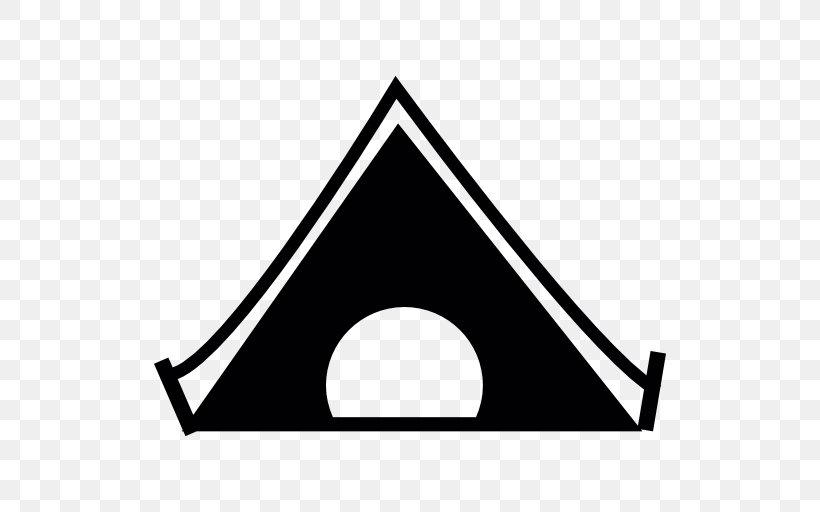 Tent Camping, PNG, 512x512px, Tent, Area, Black, Black And White, Brand Download Free
