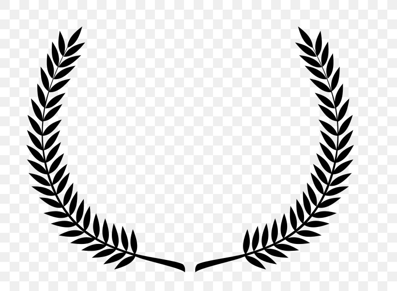 Laurel Wreath Bay Laurel Clip Art, PNG, 800x600px, Laurel Wreath, Bay Laurel, Black And White, Branch, Christmas Download Free