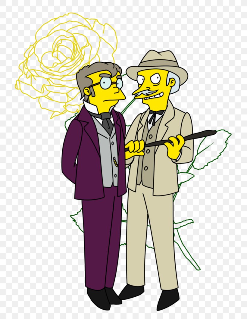 Mr. Burns Waylon Smithers Lenny Leonard Fan Art, PNG, 755x1059px, Mr Burns, Art, Cartoon, Character, Deviantart Download Free