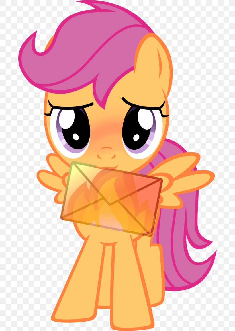 Scootaloo Pony DeviantArt, PNG, 692x1154px, Watercolor, Cartoon, Flower, Frame, Heart Download Free
