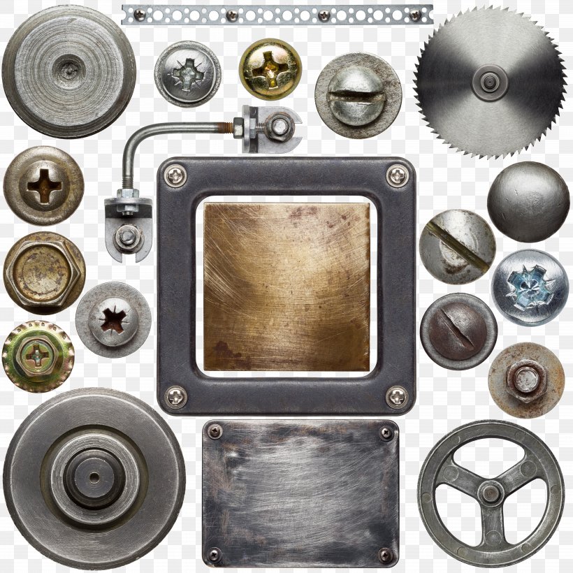 Screw Texture Metal Stock Photography Nut, PNG, 7700x7700px, Screw, Bolt, Electronic Component, Hardware, Metal Download Free