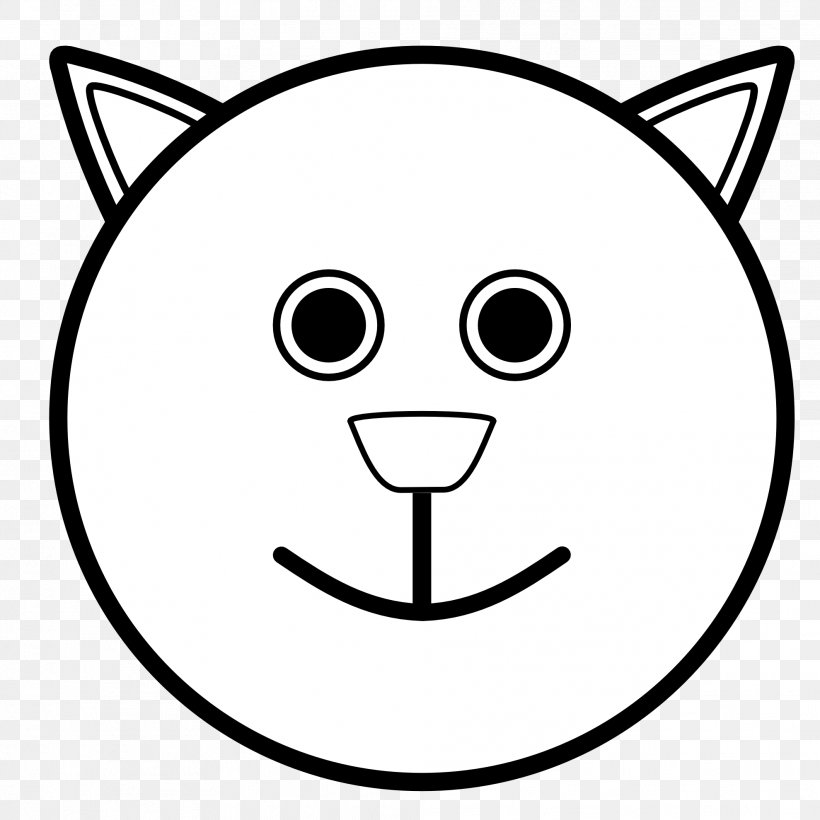 Smiley Coloring Book Emoticon Face, PNG, 1979x1979px, Smiley, Anger, Black, Black And White, Cat Download Free