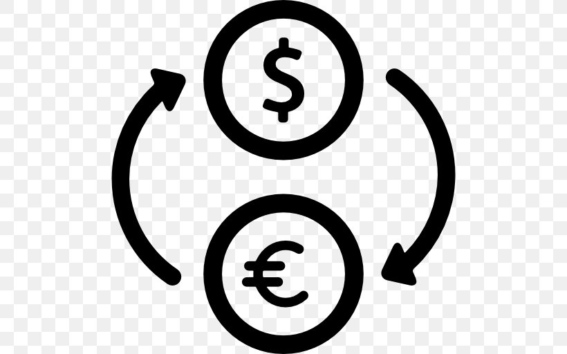 Euro Sign Foreign Exchange Market Currency Symbol, PNG, 512x512px, Euro Sign, Area, Bank, Black And White, Body Jewelry Download Free