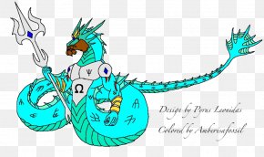 Seahorse - Seahorse Line Legendary Creature Clip Art PNG