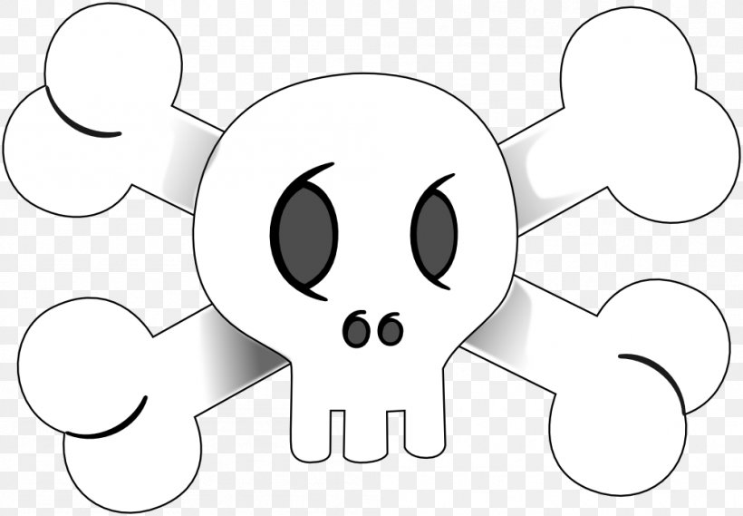 Skull & Bones Jolly Roger Piracy Flag Clip Art, PNG, 999x694px, Watercolor, Cartoon, Flower, Frame, Heart Download Free