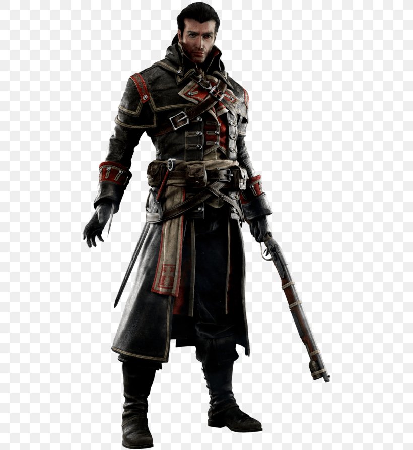 Assassin's Creed Rogue Assassin's Creed Syndicate Assassin's Creed IV: Black Flag Shay Cormac, PNG, 500x893px, Shay Cormac, Action Figure, Armour, Assassins, Costume Download Free