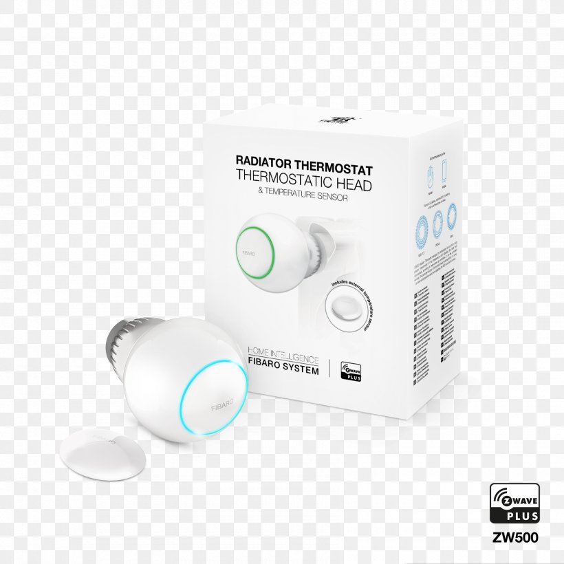 Fibaro The Heat Controller Starter Pack ZW5 EU Z-Wave White Thermostat Thermostatic Radiator Valve Sensor, PNG, 1700x1700px, Thermostatic Radiator Valve, Control System, Electronic Device, Electronics, Electronics Accessory Download Free